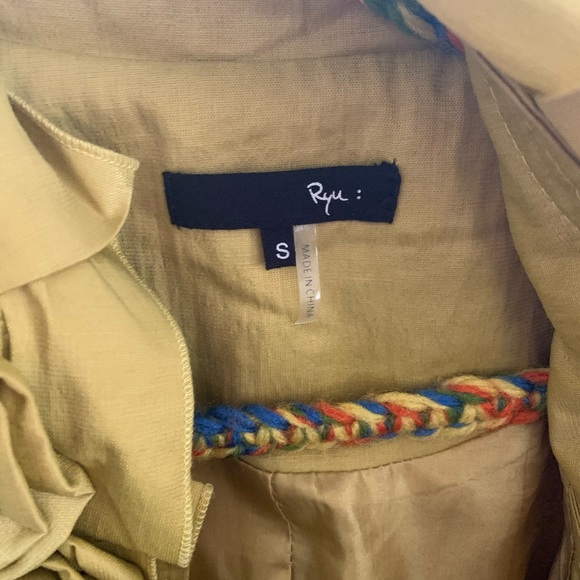 ✨Ryu Ruffle Jacket sz Small🌟 - Picture 3 of 5